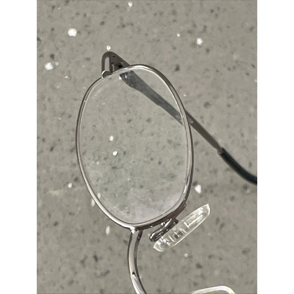 Eurosteel 78 Flex Shiny Gunmetal Eyeglasses Frames ONLY 42-19-125 Full Rim